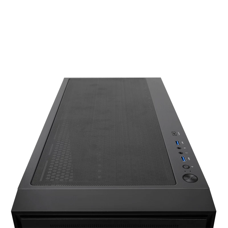 Chieftec Midi Tower GS-03B-BLK-OP, juodas
