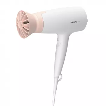 Plaukų džiovintuvas Philips BHD300/00 1600 W, 3 šilumos lygiai, 3 greičiai, šalto oro funkcija, rožinė/balta, 1,8 m laidas