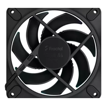 FRACTAL DESIGN Ventiliatorius Momentum 12 RGB 3 vnt. Juodas