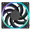 FRACTAL DESIGN Ventiliatorius Momentum 12 RGB 3 vnt. Juodas