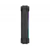 FRACTAL DESIGN Ventiliatorius Momentum 12 RGB 3 vnt. Juodas