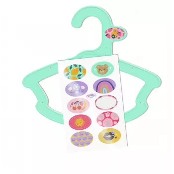 BABY born pakabinamos pakabos lėlės drabužiams, 5 vnt., 43 cm