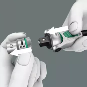 Vienpusis reketinis veržliaraktis Wera 8000 A SB Zyklop Speed