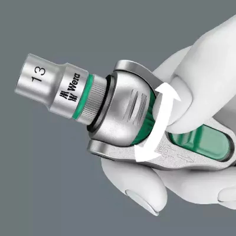 Vienpusis reketinis veržliaraktis Wera 8000 A SB Zyklop Speed