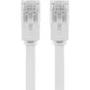 Tinklo kabelis Goobay 93358 1m Cat5e U/UTP RJ-45 Baltas