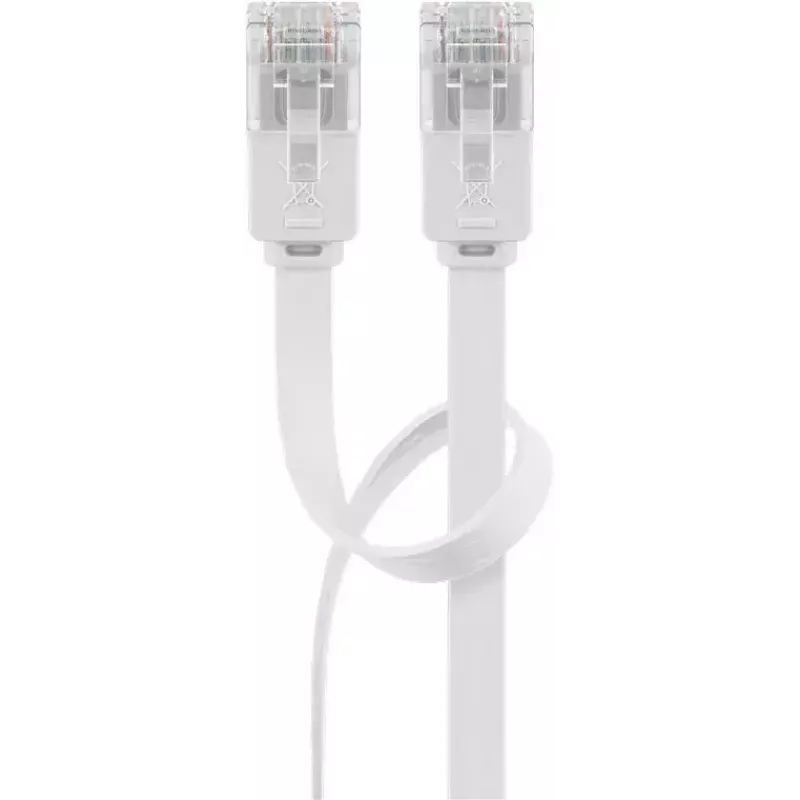 Tinklo laidas Goobay 93363 10m Cat5e U/UTP RJ-45 Baltas