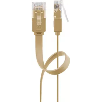 Tinklo kabelis Goobay 95883 RJ-45 Cat6 15 m šviesiai ruda