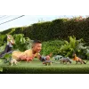 MATTEL Jurassic World Rebirth Wild Roar Maiasaura dinozauras, valdomas uodegos judesiu, atakos garsas