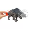 Jurassic World Rebirth laukinis riaumojantis Nasutoceratops dinozaurų žaislas, valdomas uodegos ataka ir garsas