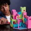 Mattel MEGA Squid Game laiptų statybinis rinkinys su veikėjo figūrėle (1707 dalių) kolekcininkams