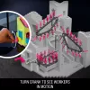 Mattel MEGA Squid Game laiptų statybinis rinkinys su veikėjo figūrėle (1707 dalių) kolekcininkams