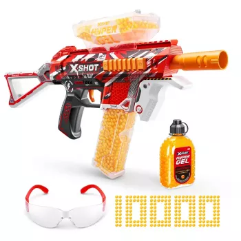 Žaislinis ginklas Zuru X-Shot Blaster Trace Fire 70FPS rinkinys 1500 kamuoliukų, 36621