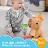 Žaislinis kapibara Fisher-Price Snuggly Snacky Capy nuo 0,5 metų