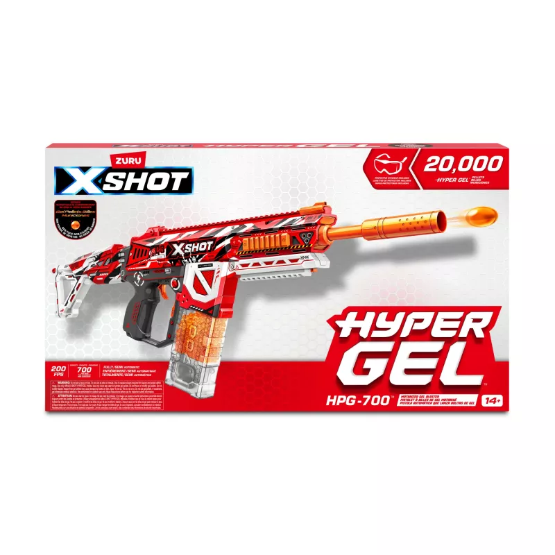 XSHOT Hyper Gel HPG-700 Blaster (20 000 Hyper Gel Peliulių) ZURU