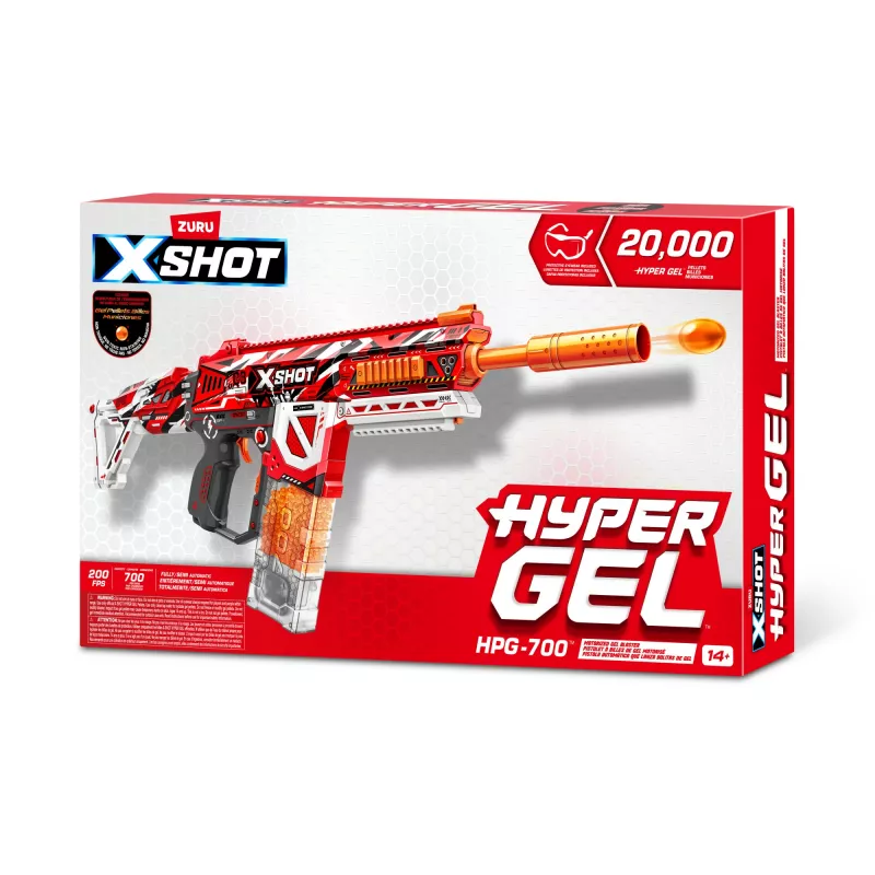 XSHOT Hyper Gel HPG-700 Blaster (20 000 Hyper Gel Peliulių) ZURU