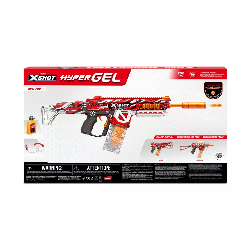 XSHOT Hyper Gel HPG-700 Blaster (20 000 Hyper Gel Peliulių) ZURU