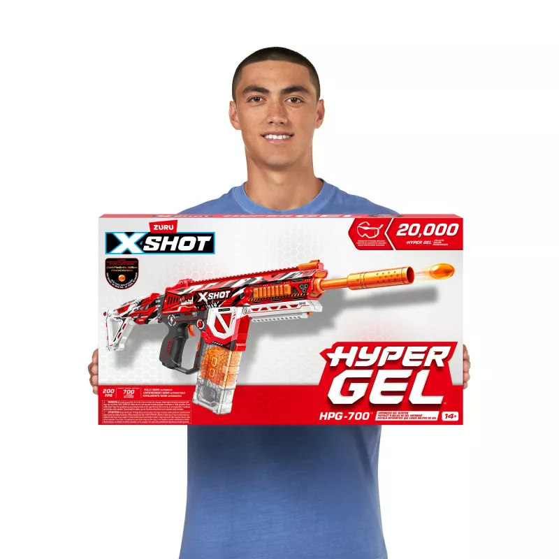 XSHOT Hyper Gel HPG-700 Blaster (20 000 Hyper Gel Peliulių) ZURU