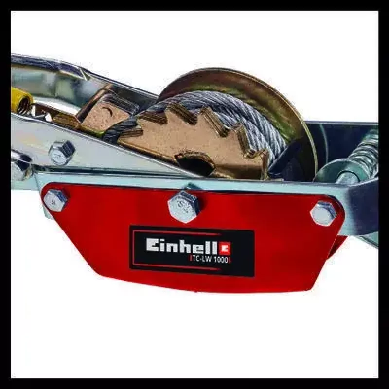 Rankinė gervė Einhell TC-LW 1000, maksimali apkrova 1000 kg, trosas 2,2 m