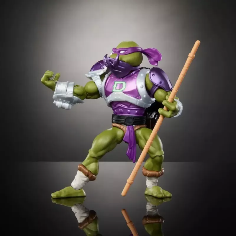 Veiksmo figūrėlė MATTEL Masters of the Universe Origins Donatello JBM98 – kolekcinė pozicionuojama figūrėlė