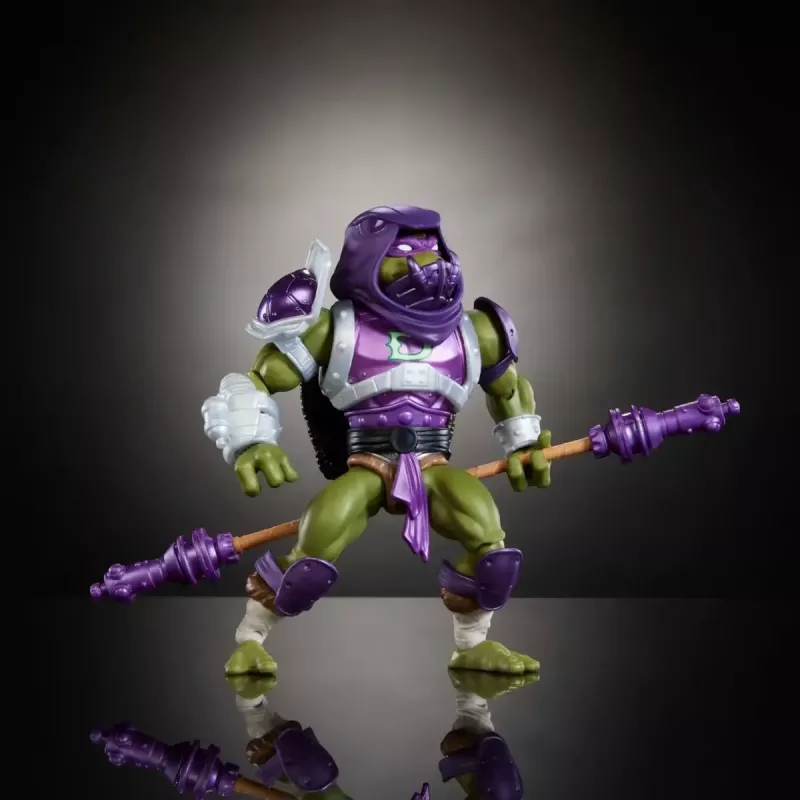 Veiksmo figūrėlė MATTEL Masters of the Universe Origins Donatello JBM98 – kolekcinė pozicionuojama figūrėlė