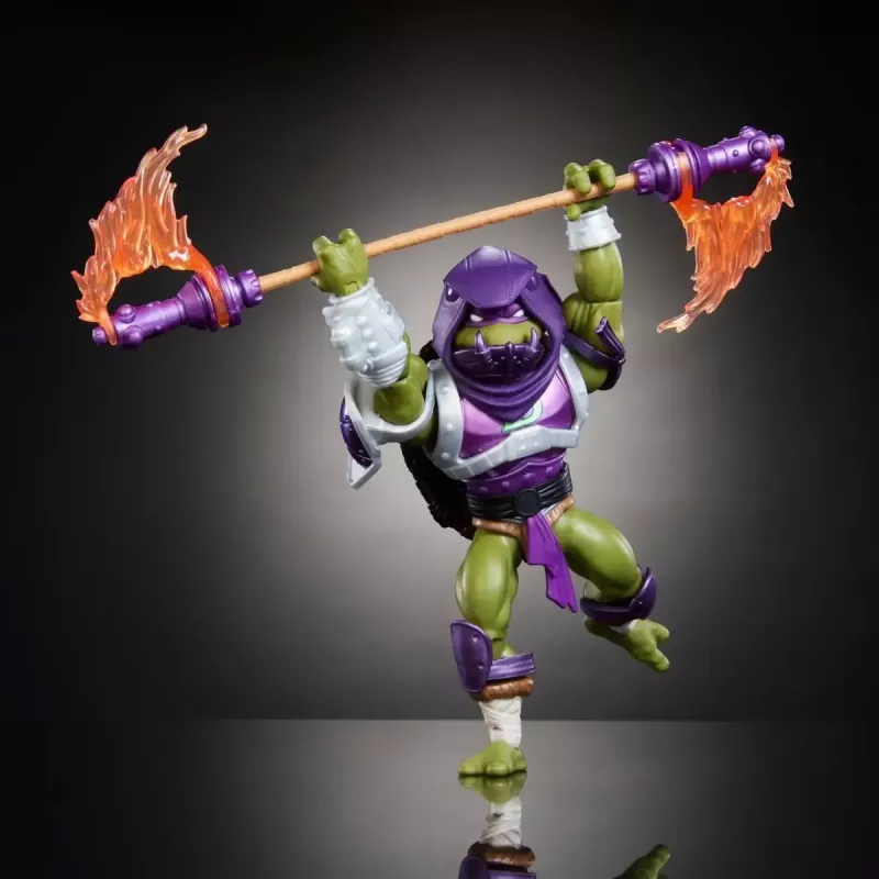 Veiksmo figūrėlė MATTEL Masters of the Universe Origins Donatello JBM98 – kolekcinė pozicionuojama figūrėlė