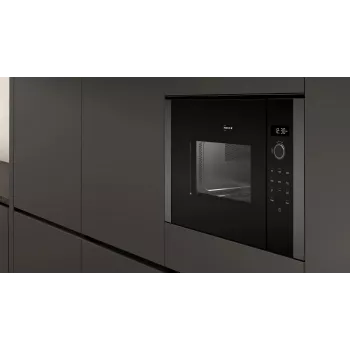 Neff HLAGD53G0 kombinuota mikrobangų krosnelė įmontuojama 25 L 900 W grafitas