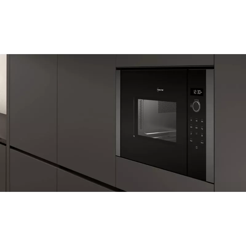 Neff HLAGD53G0 kombinuota mikrobangų krosnelė įmontuojama 25 L 900 W grafitas