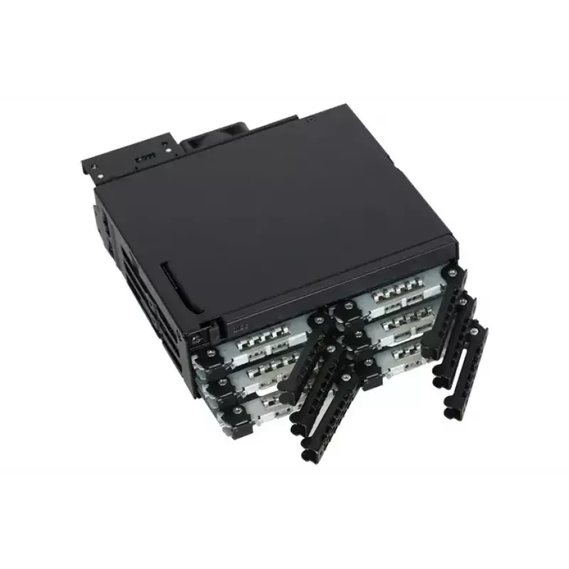 Icy Dock MB606SPO-B ToughArmor – 6× 2,5 inch SATA/SAS + optinis diskų įrenginys 5,25 inch lizdui