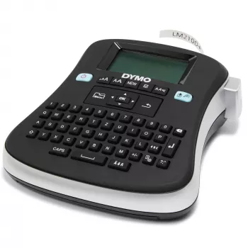 DYMO LabelManager 210D - QWZ, QWERTZ, D1, terminis perdavimas, 180 x 180 DPI, 12 mm/s, juoda, sidabrinė