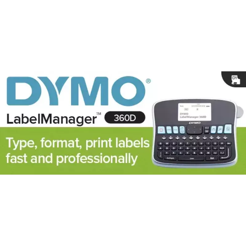 Etikečių spausdintuvas DYMO LabelManager 360D QWZ