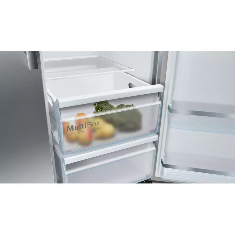 Bosch Serie 6 KAG93AIEP šaldytuvas-šaldiklis šalia 560 L Nerūdijantis plienas