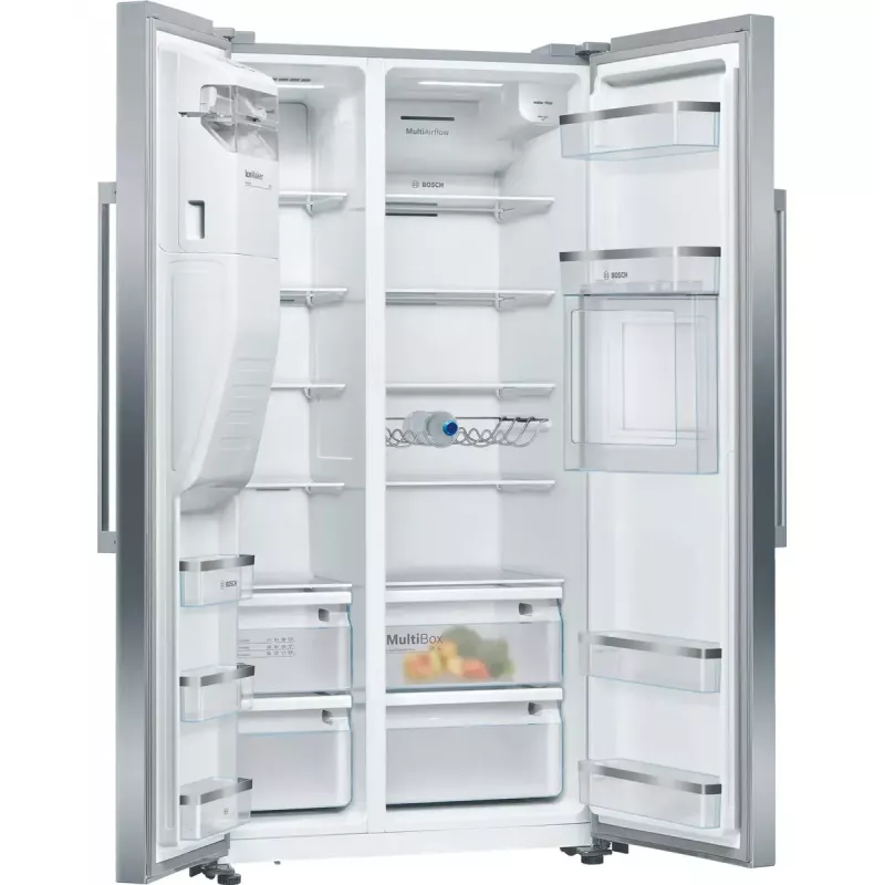 Bosch Serie 6 KAG93AIEP šaldytuvas-šaldiklis šalia 560 L Nerūdijantis plienas