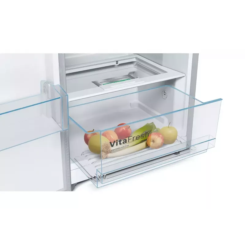 Bosch Serie 4 KSV36VLDP šaldytuvas Laisvai pastatomas 346 l Nerūdijantis plienas