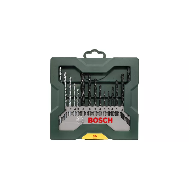 Bosch 2 607 019 675 gręžtuvų rinkinys 15 vnt.