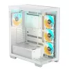 GIGABYTE C500 PANORAMIC STEALTH Midi Tower Baltas
