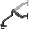 Monitorinis laikiklis SILVERSTONE SST-ARM14B 17–49 colių monitoriams, juodas, vieno ekrano reguliuojamas tvirtinimas