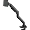 Monitorinis laikiklis SILVERSTONE SST-ARM14B 17–49 colių monitoriams, juodas, vieno ekrano reguliuojamas tvirtinimas