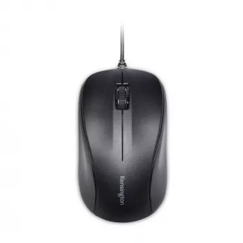 Kensington Wired ValuMouse, ambidekstrinė, optinė, USB Type-A, 1000 DPI, juoda