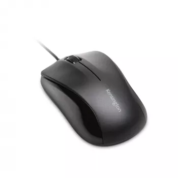 Kensington Wired ValuMouse, ambidekstrinė, optinė, USB Type-A, 1000 DPI, juoda