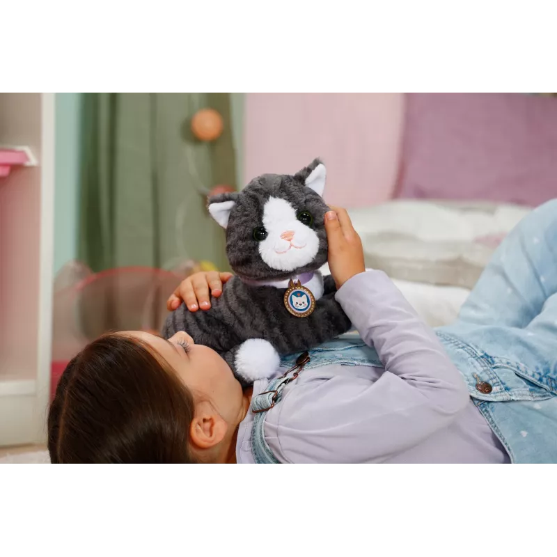 BABY born My Cat Cookie su dėžute, lėlė augintinis, 3 m., reikalingos baterijos