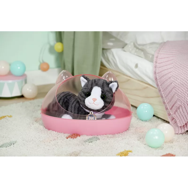 BABY born My Cat Cookie su dėžute, lėlė augintinis, 3 m., reikalingos baterijos