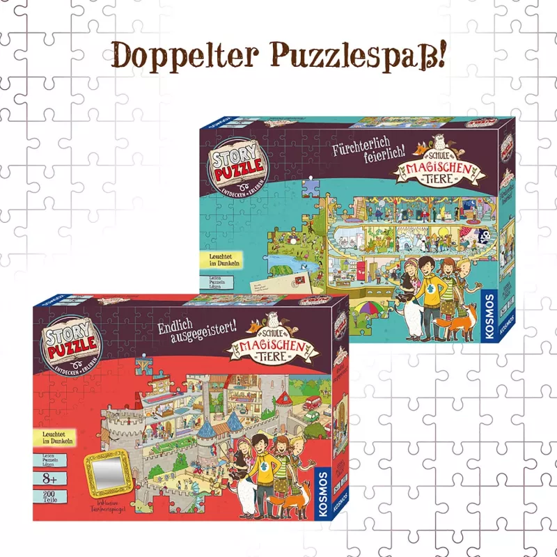 Puzzle Kosmos 2051698737 Die Schule der magischen Tiere 8+