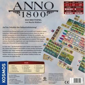 Stalo žaidimas Kosmos Anno 1800, strateginis