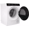 Gorenje DPNA83W džiovyklė su šilumos siurbliu Laisvai pastatoma Pakrovimas iš priekio 8 kg Juoda, Balta