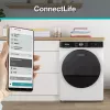 Gorenje DPNA83W džiovyklė su šilumos siurbliu Laisvai pastatoma Pakrovimas iš priekio 8 kg Juoda, Balta
