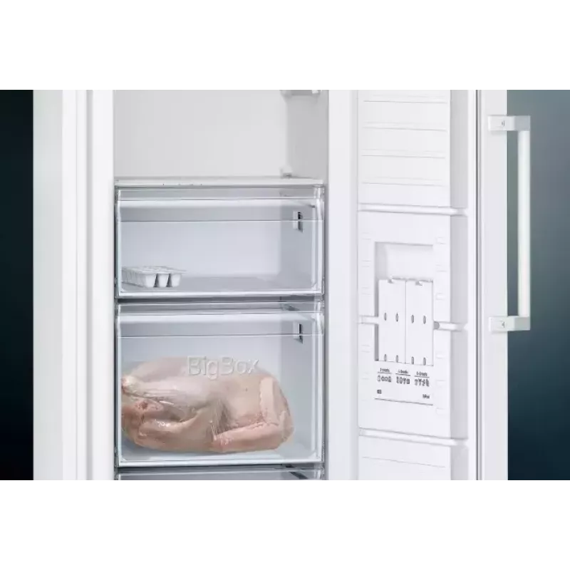 Siemens iQ300 GS29NVWEP šaldiklis stovimas 200 L baltas
