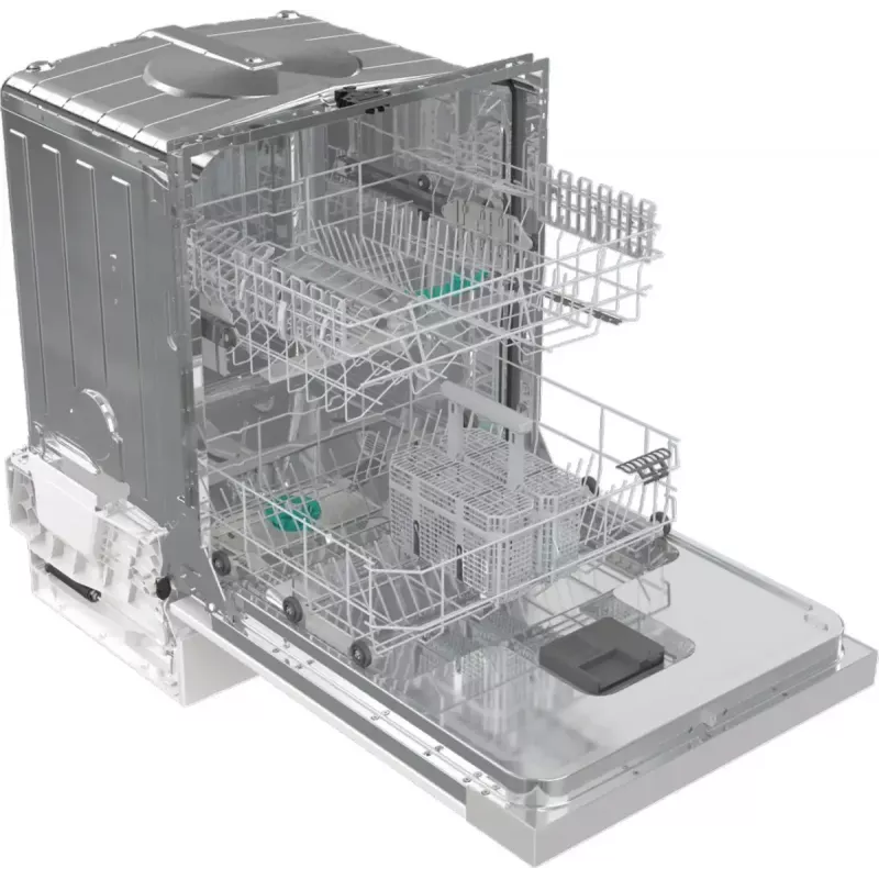 Indaplovė Gorenje GI642E90X pusiau įmontuojama, 13 komplektų, 60 cm, 47 dB, 11 l/ciklas, energijos klasė E