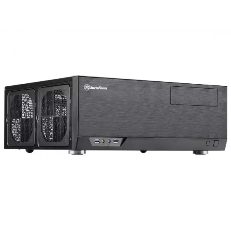 Korpusas Silverstone Grandia GD09 Desktop Black