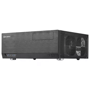 Korpusas Silverstone Grandia GD09 Desktop Black