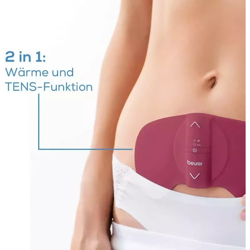 Pakeitimo elektrodų rinkinys, skirtas Beurer EM50 Menstrual Relax – atsarginiai lipnūs elektrodai ir laidai skausmui malšinti bei raumenų atpalaidavimui